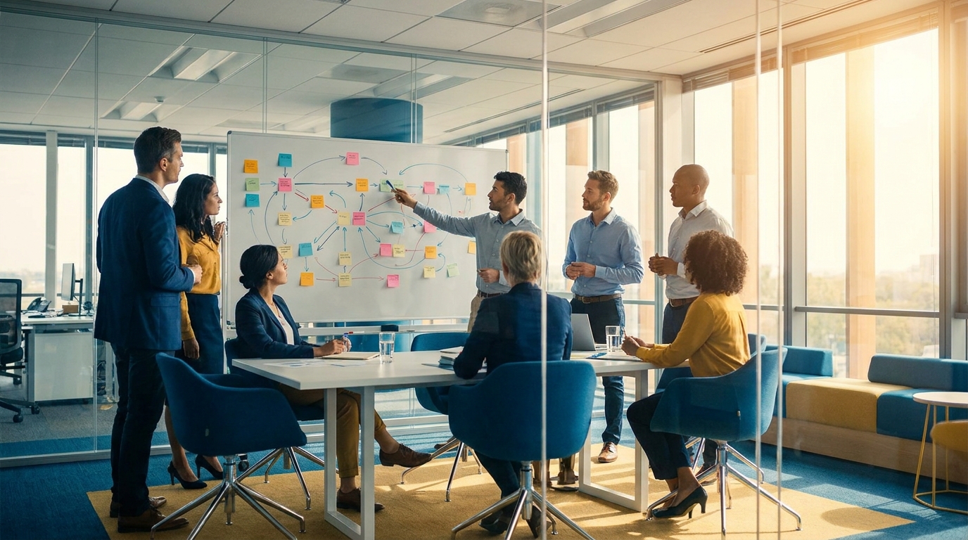 מיפוי זרימת ערך (Value Stream Mapping): כלי Lean לחשיפת בזבוז נסתר בתהליכי העבודה